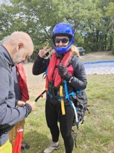 Maria dans le cours SIV, avec assistance