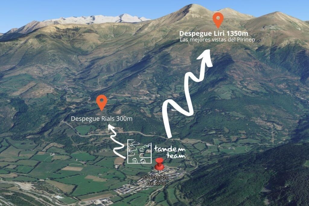 Parapente Biplaza Pirineros 3 Despegues Parapente Bilplaza Pirineos