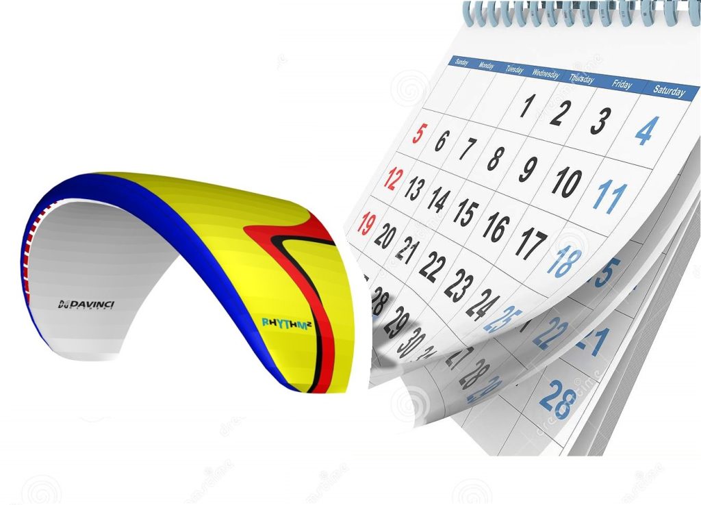 Calendario de Próximos Cursos 1 calendario