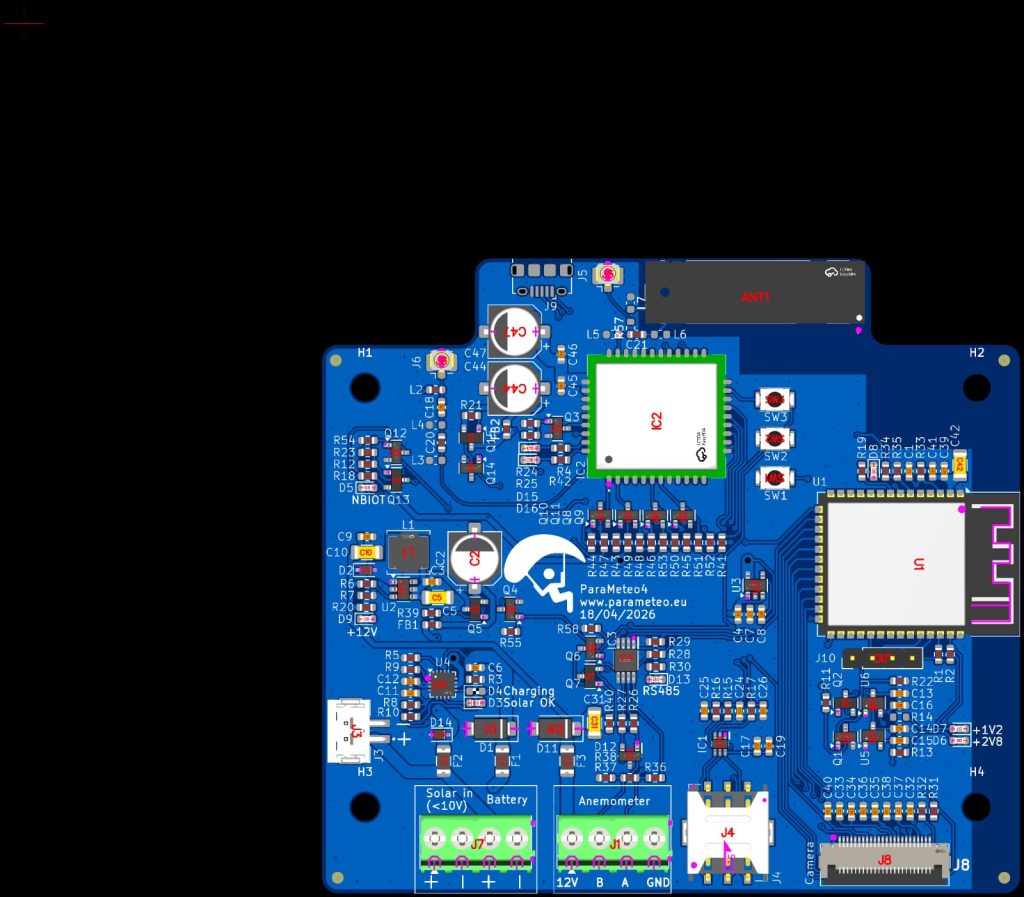 Placa base estacion