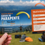 Tarjetas Regalos Cursos Parapente Pirineos
