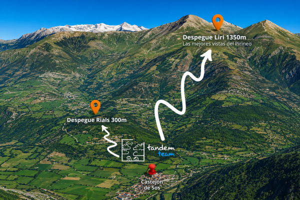 Parapente Biplaza Pirineos 3 Despegues Parapente Biplaza Pirineos